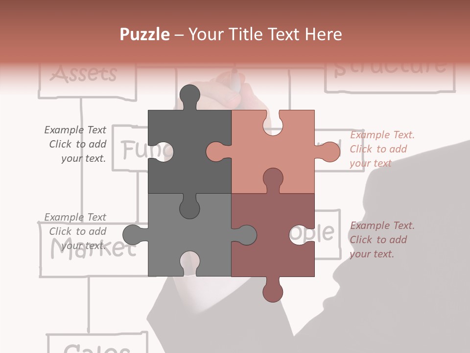 Elderly Grandmother Human PowerPoint Template