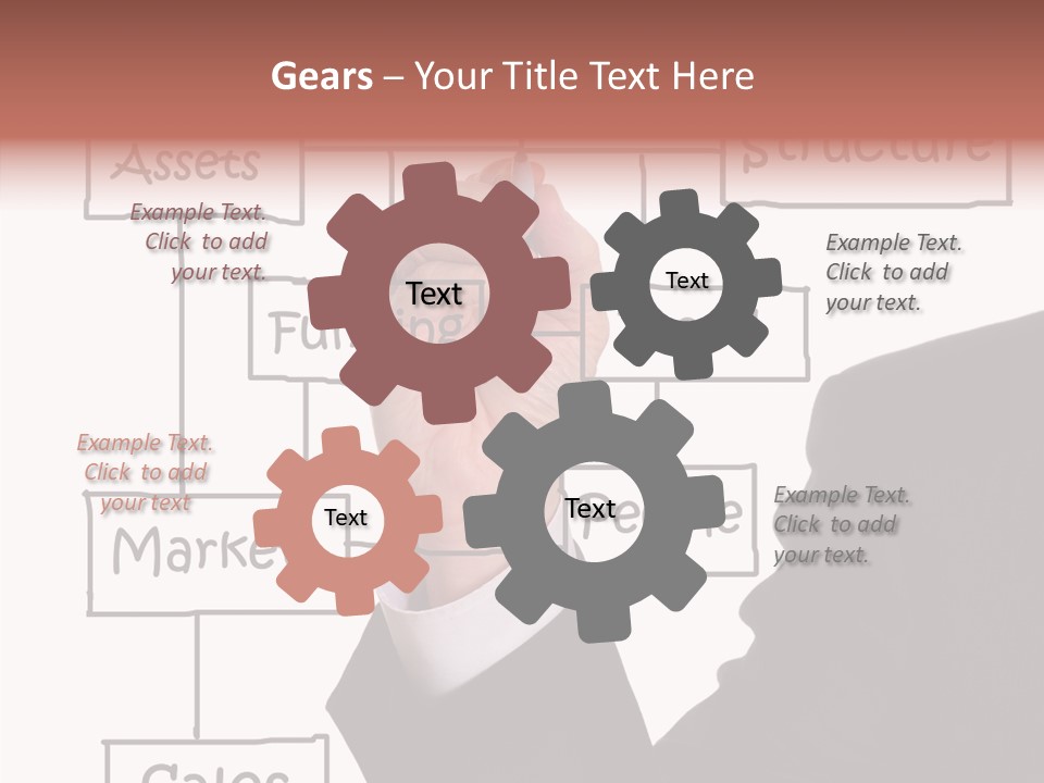 Elderly Grandmother Human PowerPoint Template