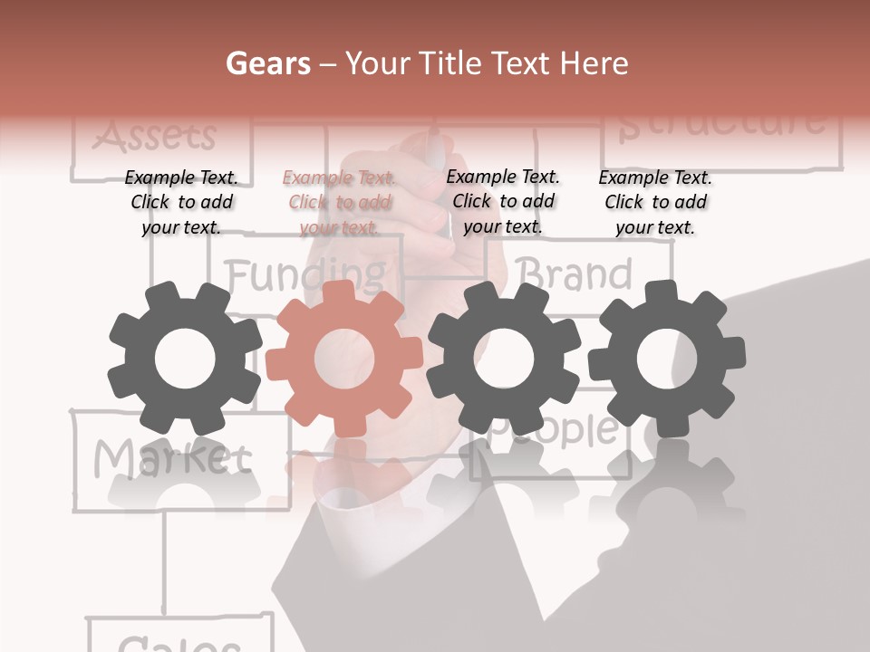 Elderly Grandmother Human PowerPoint Template