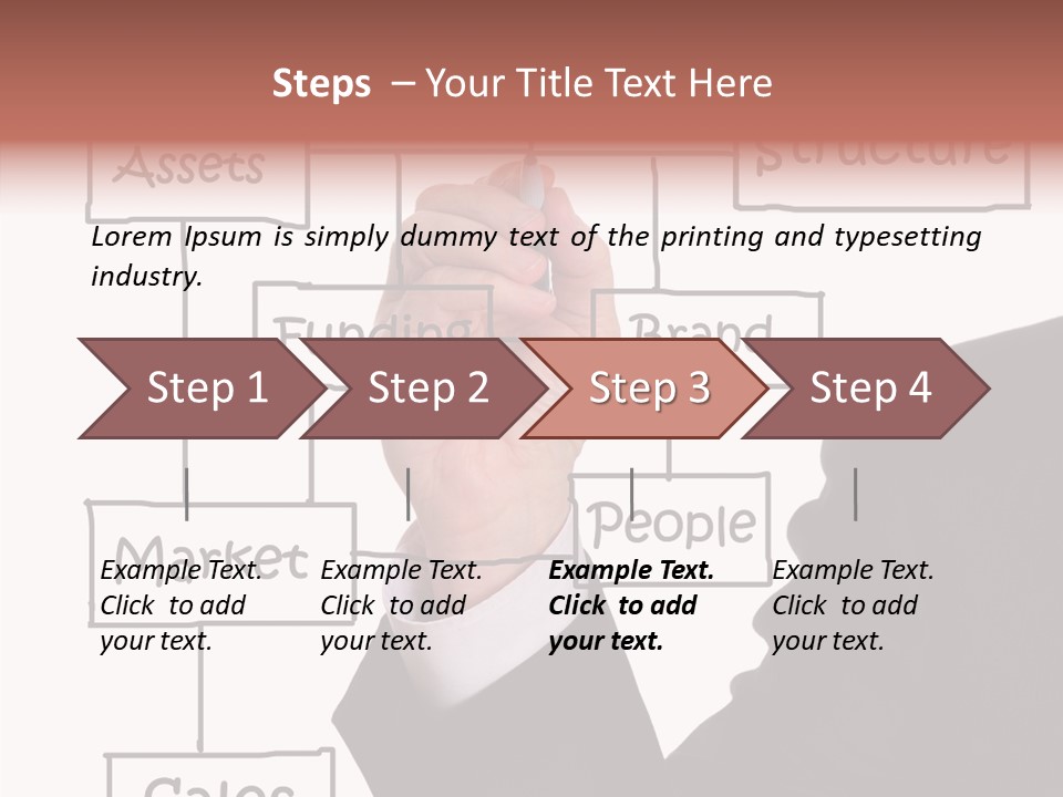 Elderly Grandmother Human PowerPoint Template