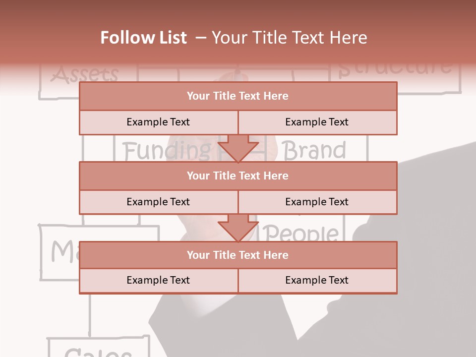 Elderly Grandmother Human PowerPoint Template