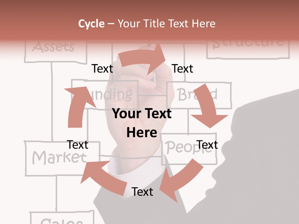 Elderly Grandmother Human PowerPoint Template