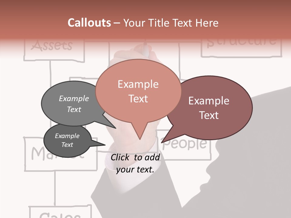 Elderly Grandmother Human PowerPoint Template