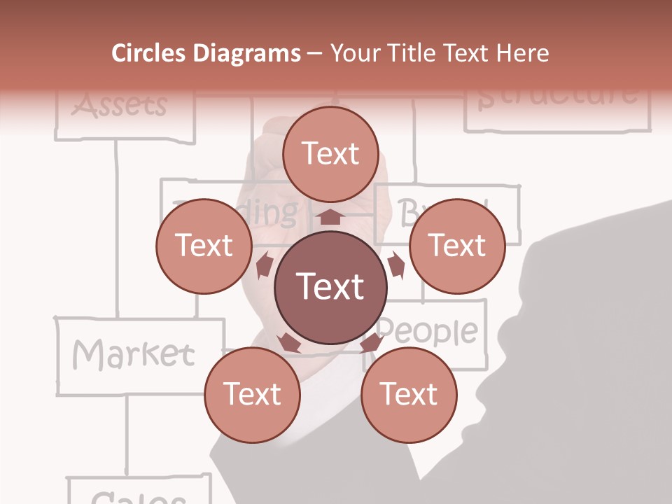 Elderly Grandmother Human PowerPoint Template