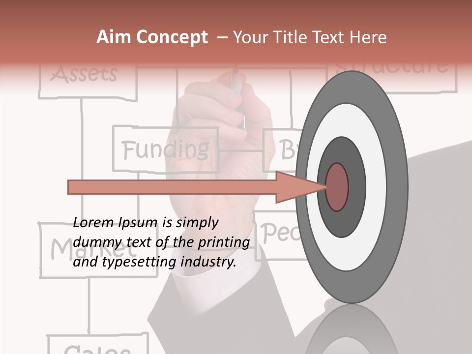 Elderly Grandmother Human PowerPoint Template