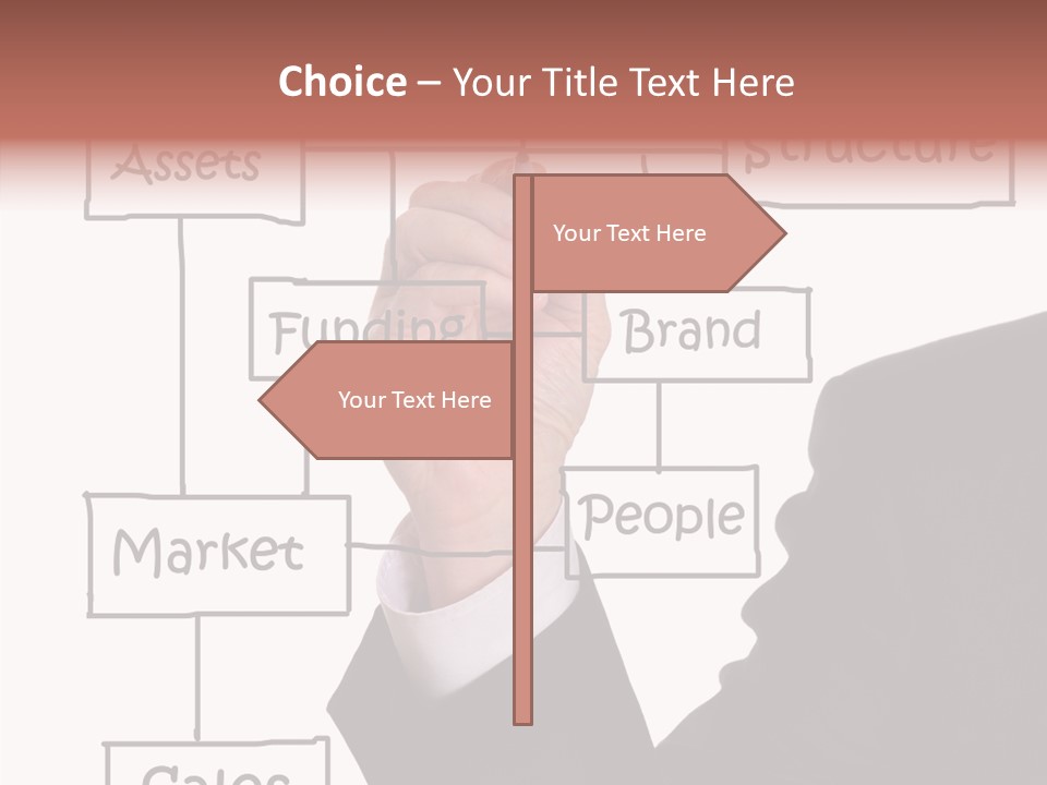 Elderly Grandmother Human PowerPoint Template