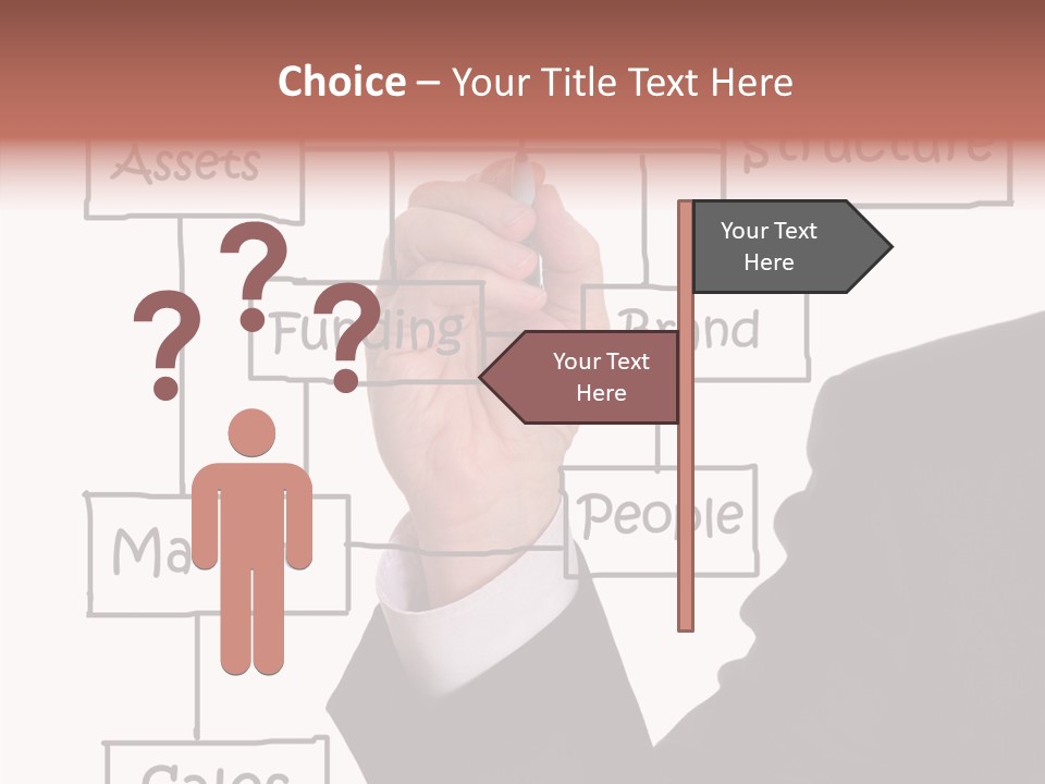 Elderly Grandmother Human PowerPoint Template