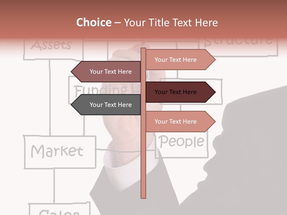 Elderly Grandmother Human PowerPoint Template