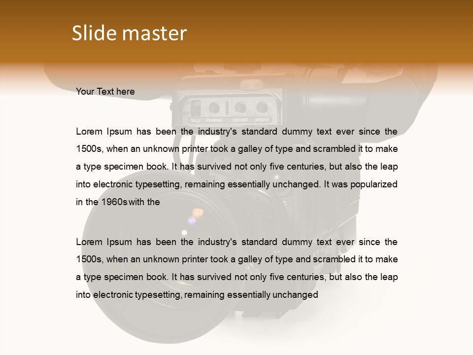 Caregiver Aging Senior PowerPoint Template