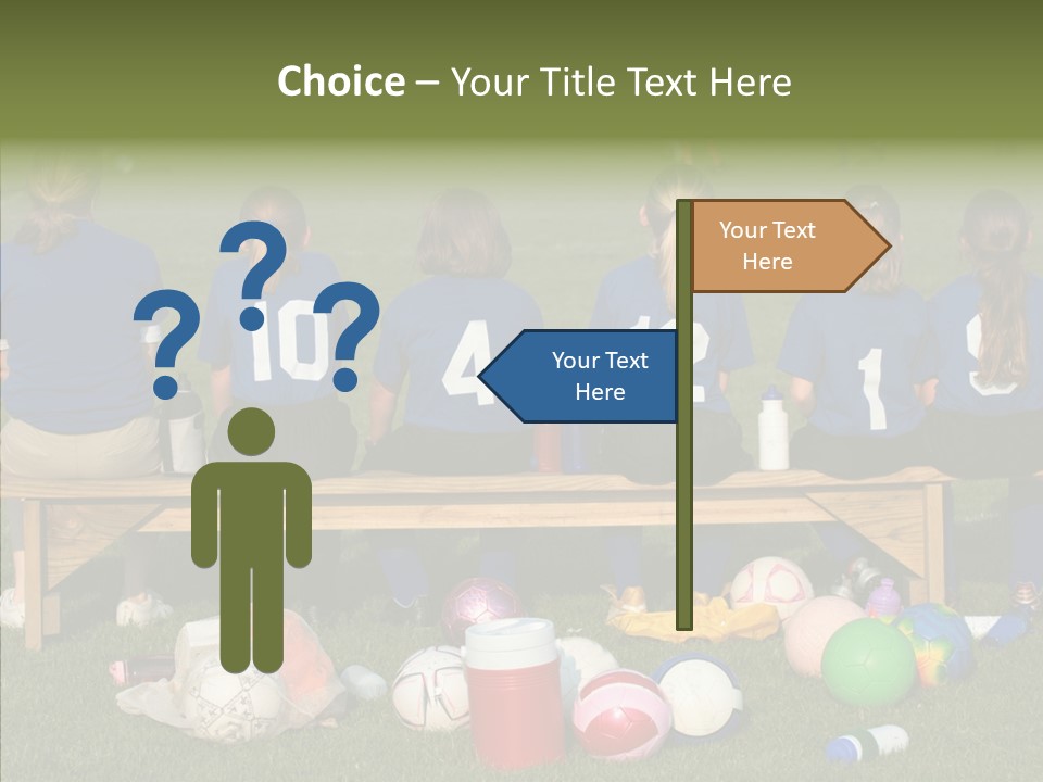 Hand Finger Help PowerPoint Template