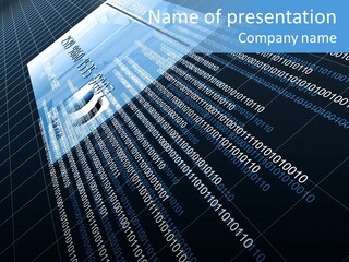 Touching Closeup Senior PowerPoint Template