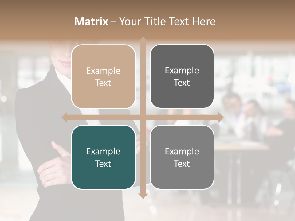 Aging Closeup Finger PowerPoint Template