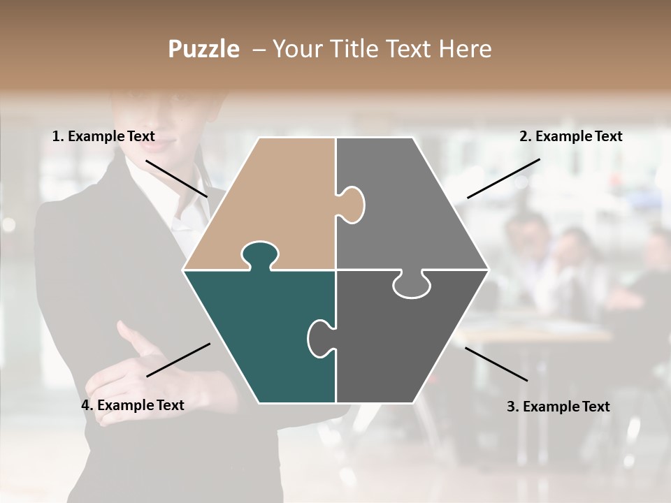 Aging Closeup Finger PowerPoint Template