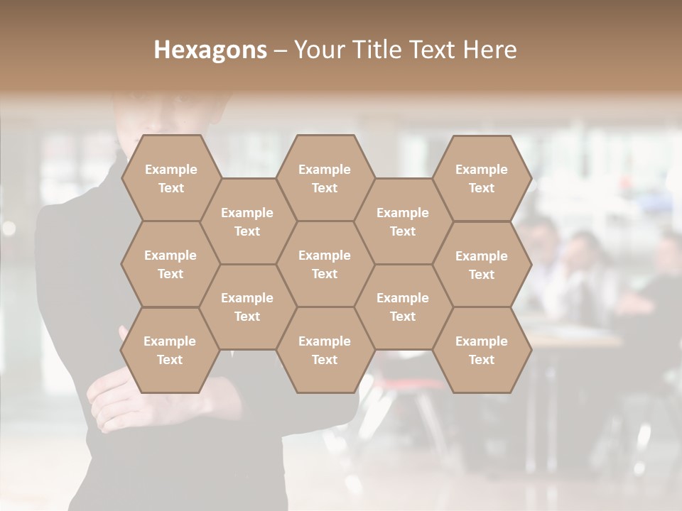 Aging Closeup Finger PowerPoint Template