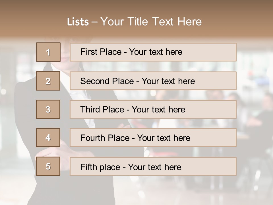 Aging Closeup Finger PowerPoint Template