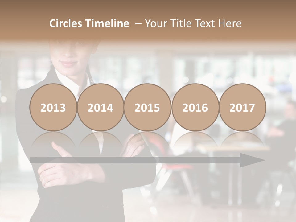 Aging Closeup Finger PowerPoint Template