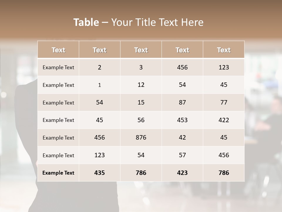 Aging Closeup Finger PowerPoint Template