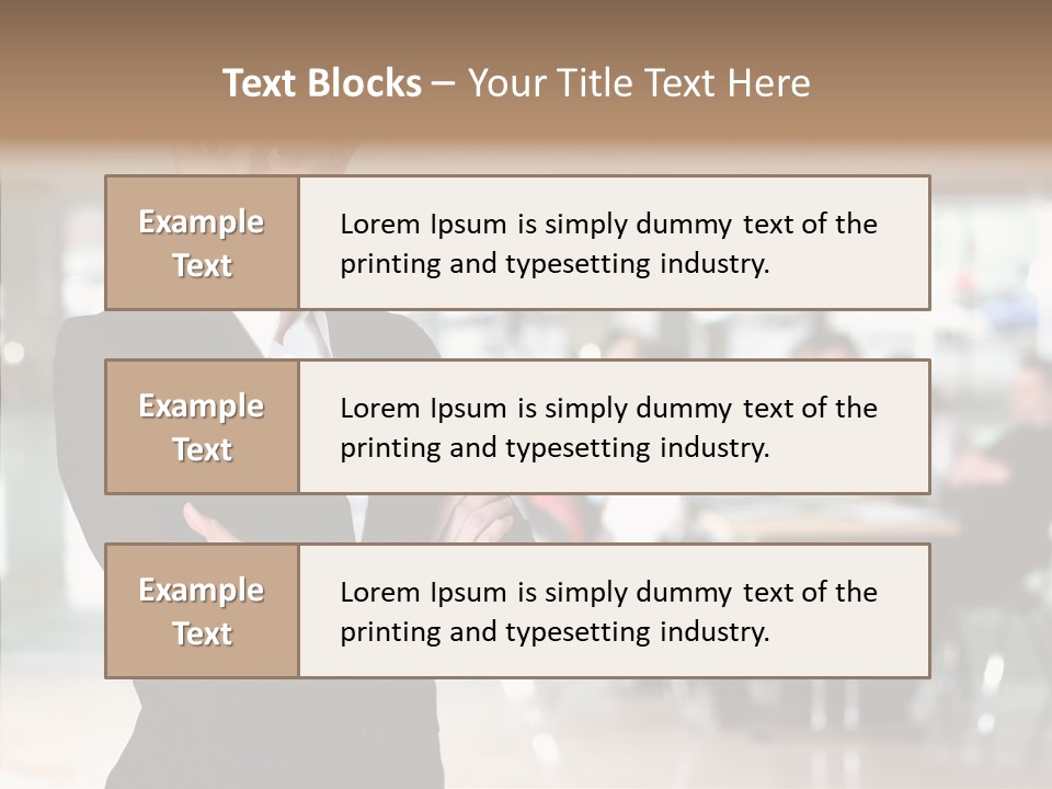 Aging Closeup Finger PowerPoint Template