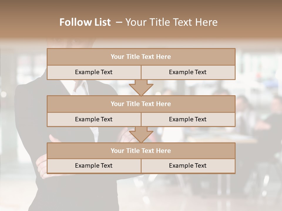 Aging Closeup Finger PowerPoint Template