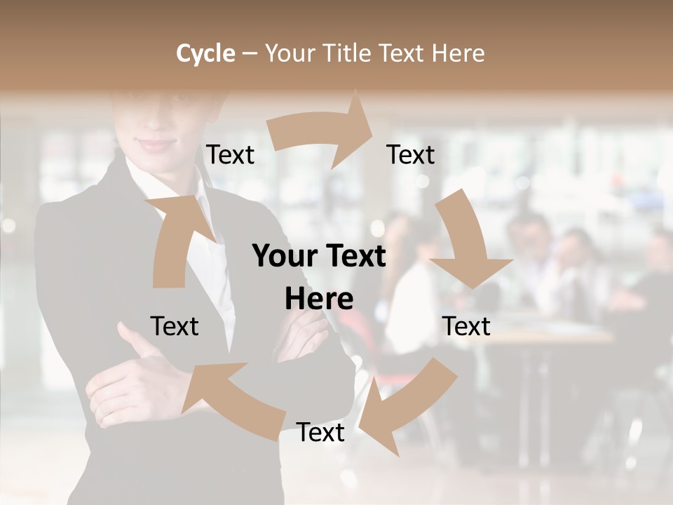 Aging Closeup Finger PowerPoint Template