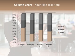 Aging Closeup Finger PowerPoint Template