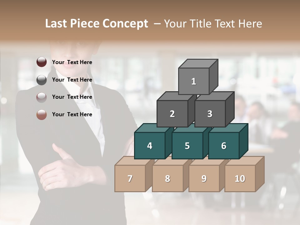Aging Closeup Finger PowerPoint Template