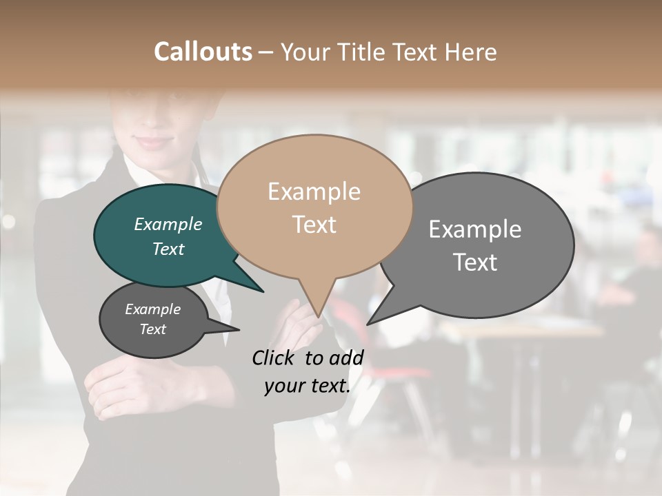 Aging Closeup Finger PowerPoint Template