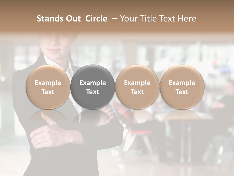 Aging Closeup Finger PowerPoint Template