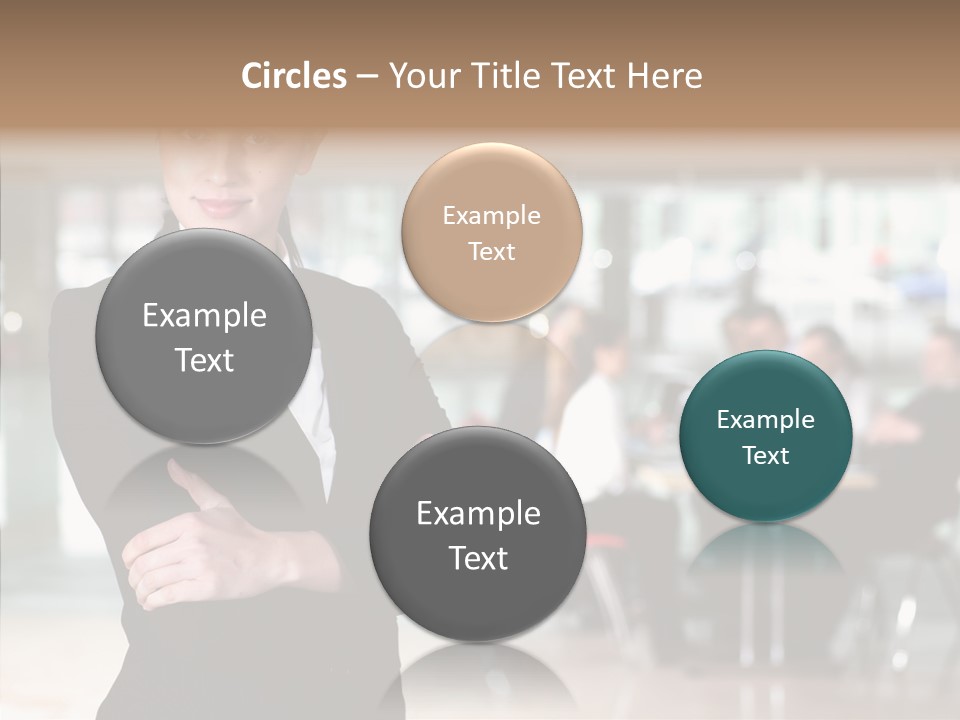 Aging Closeup Finger PowerPoint Template