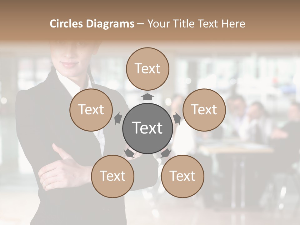 Aging Closeup Finger PowerPoint Template