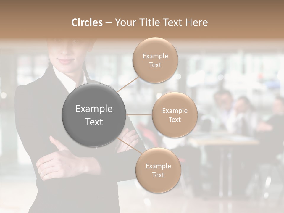 Aging Closeup Finger PowerPoint Template