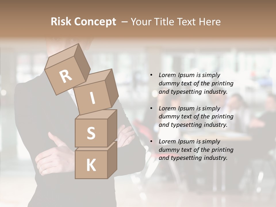 Aging Closeup Finger PowerPoint Template