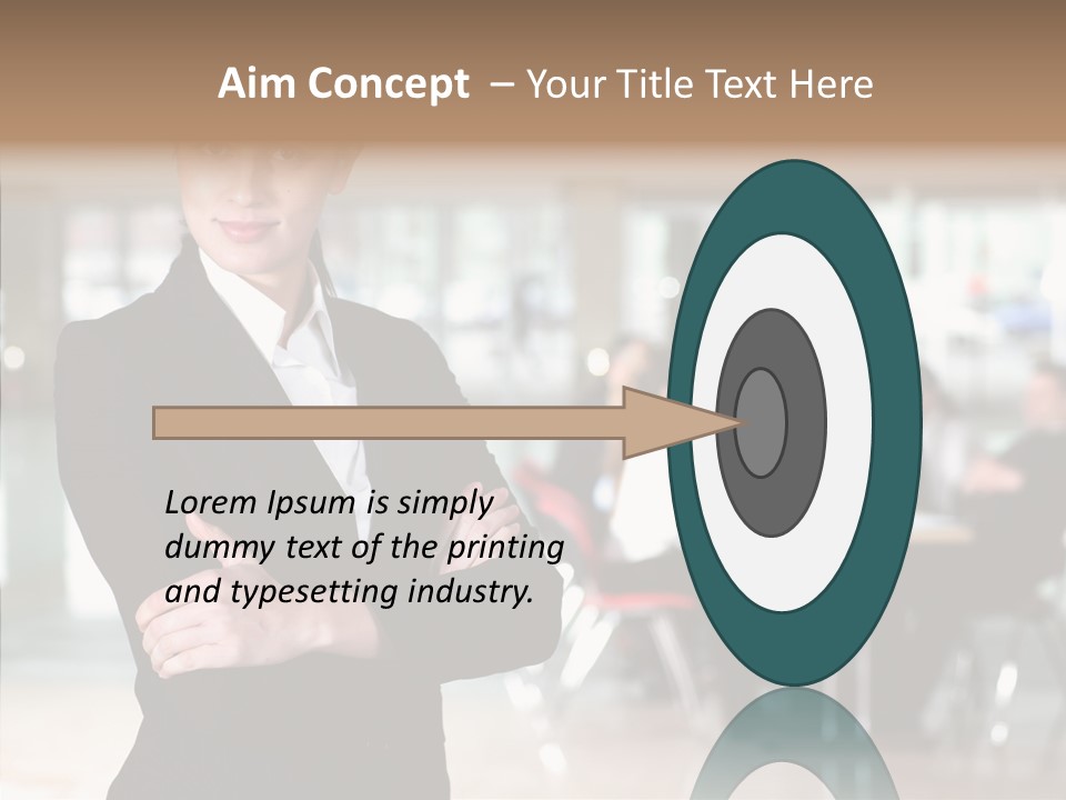 Aging Closeup Finger PowerPoint Template