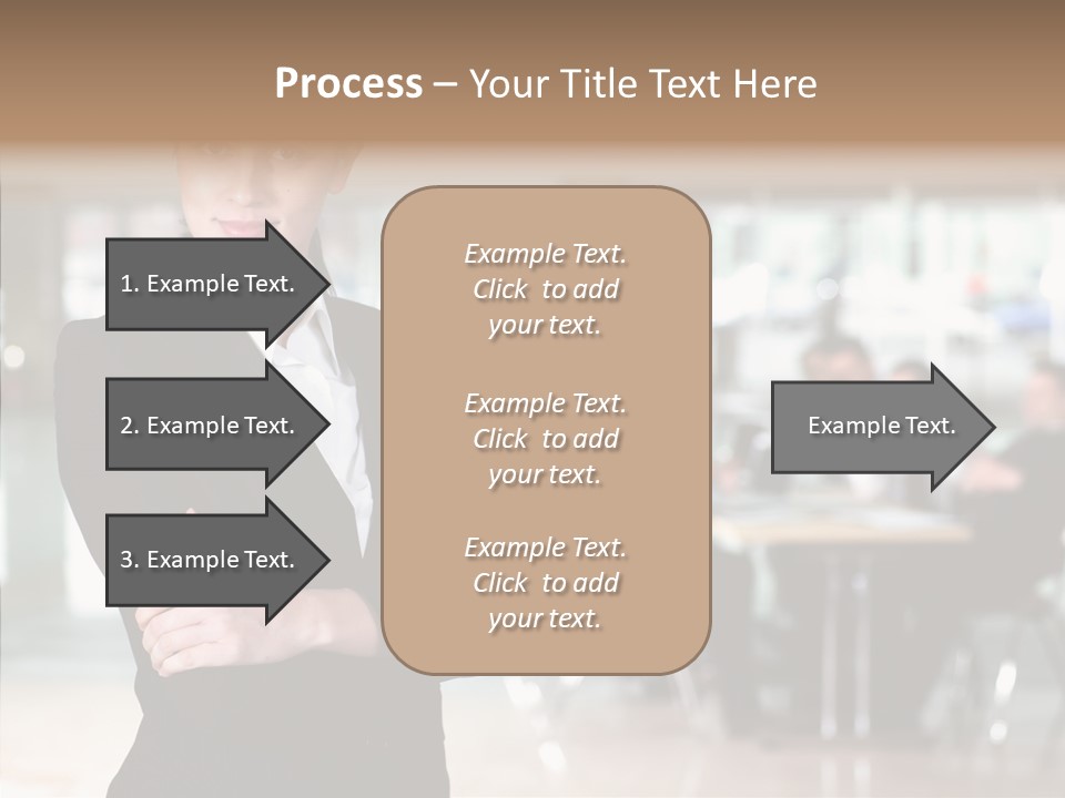 Aging Closeup Finger PowerPoint Template
