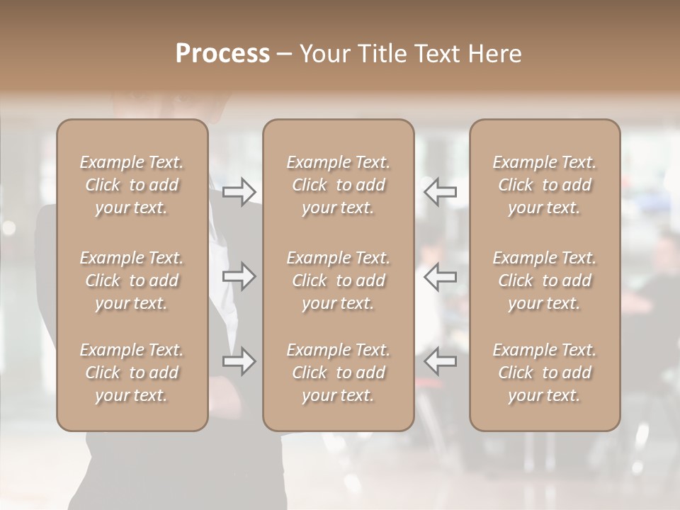 Aging Closeup Finger PowerPoint Template