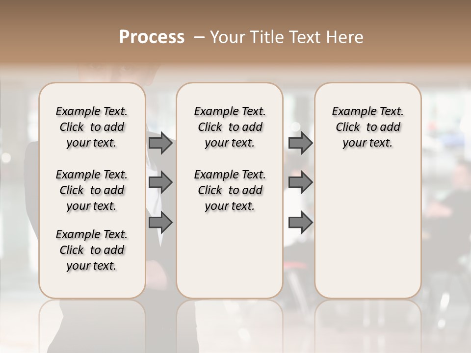 Aging Closeup Finger PowerPoint Template