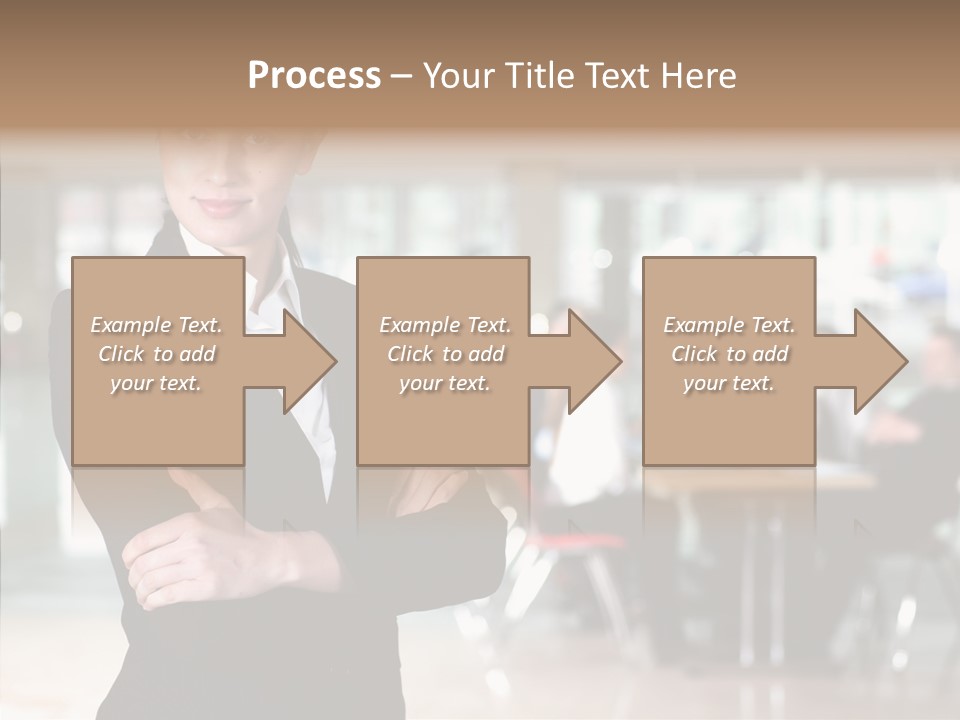 Aging Closeup Finger PowerPoint Template