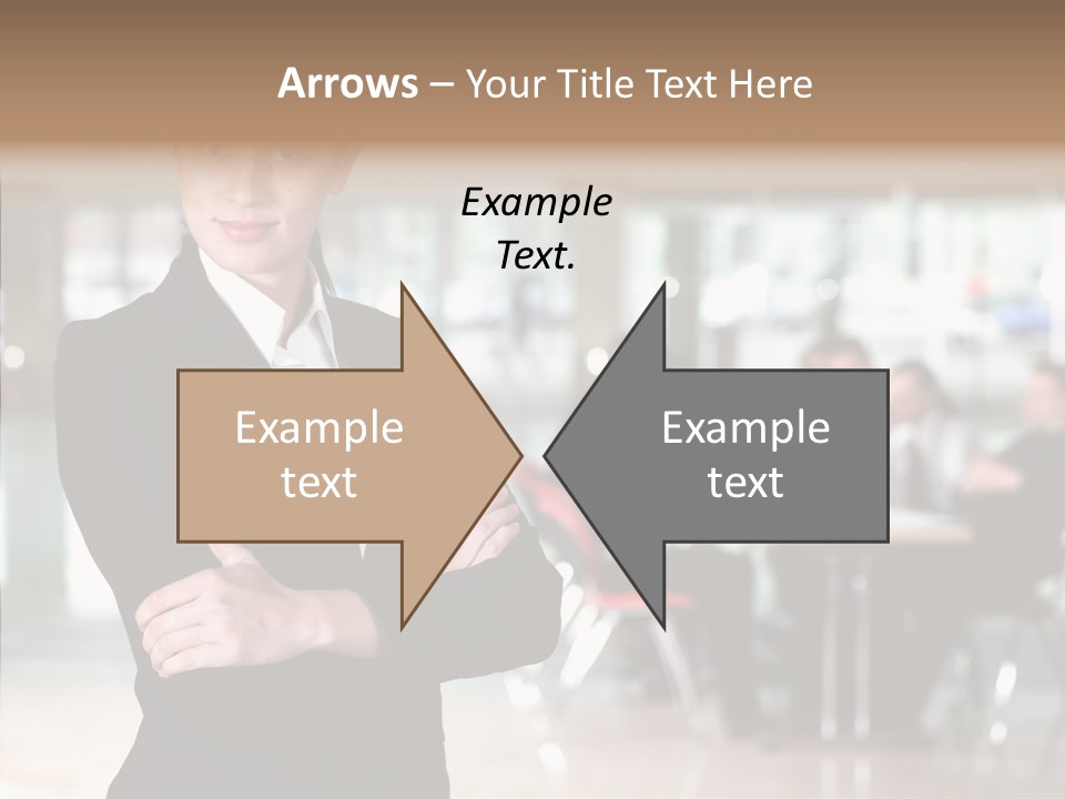 Aging Closeup Finger PowerPoint Template