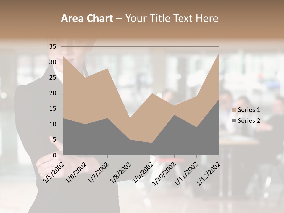 Aging Closeup Finger PowerPoint Template