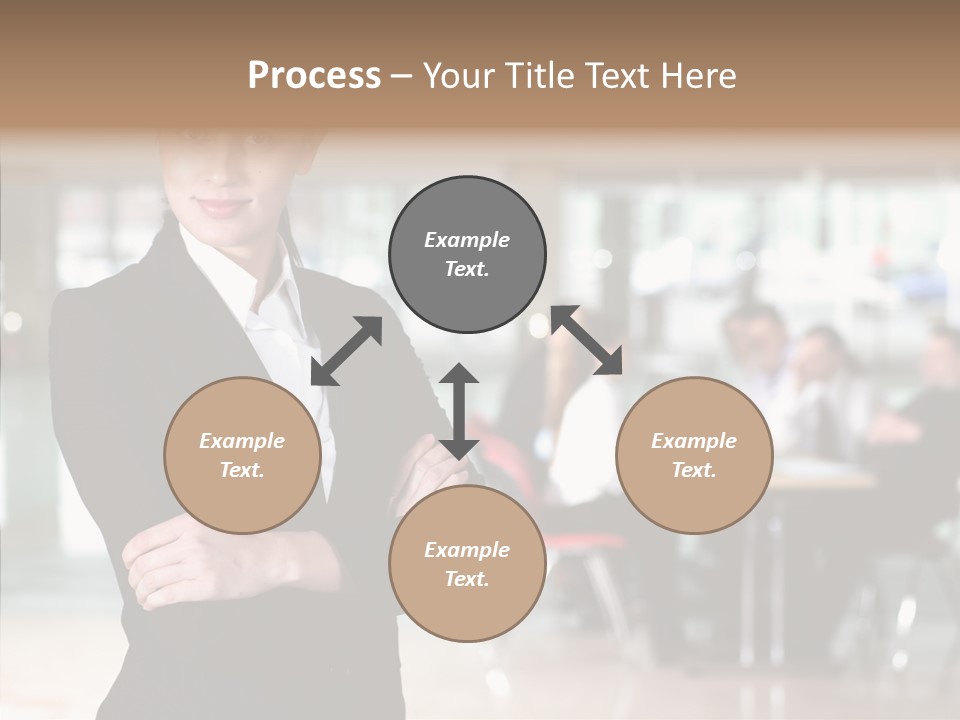 Aging Closeup Finger PowerPoint Template