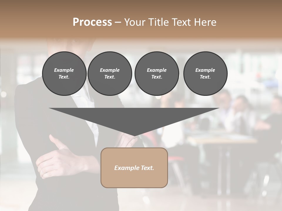Aging Closeup Finger PowerPoint Template