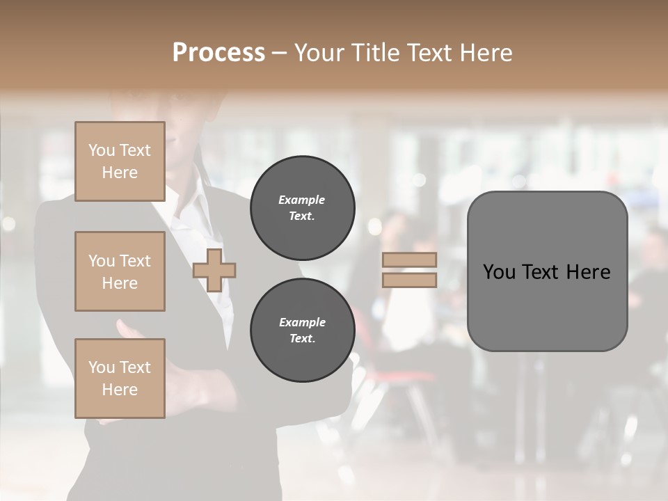 Aging Closeup Finger PowerPoint Template