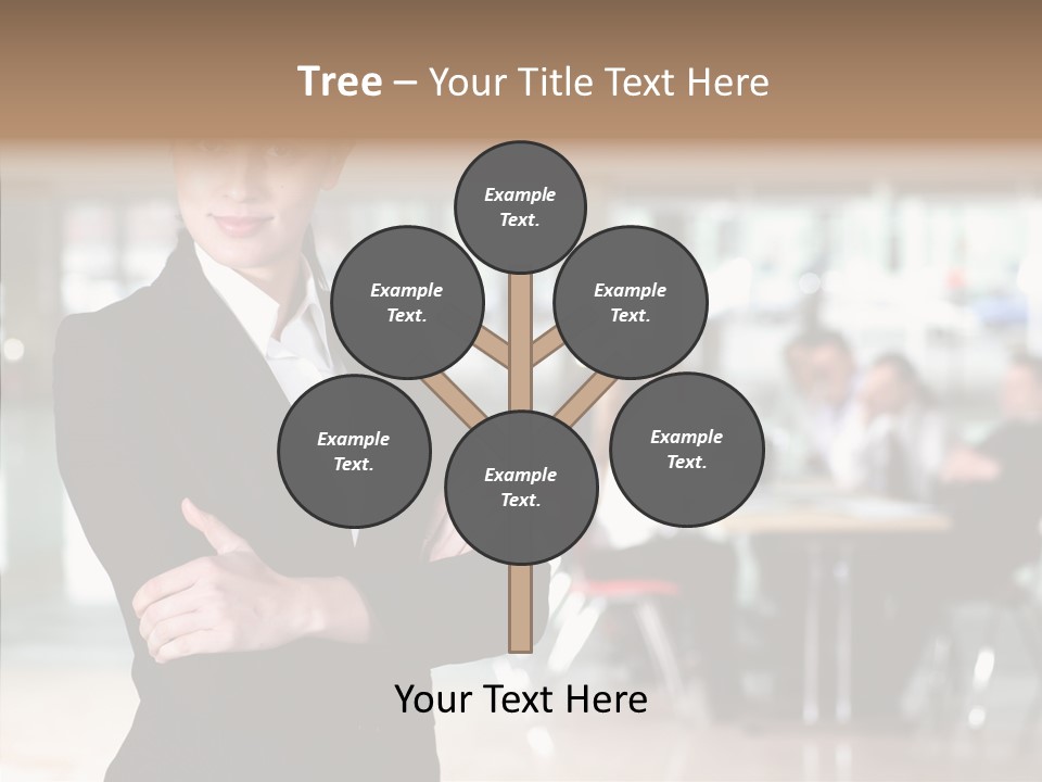 Aging Closeup Finger PowerPoint Template