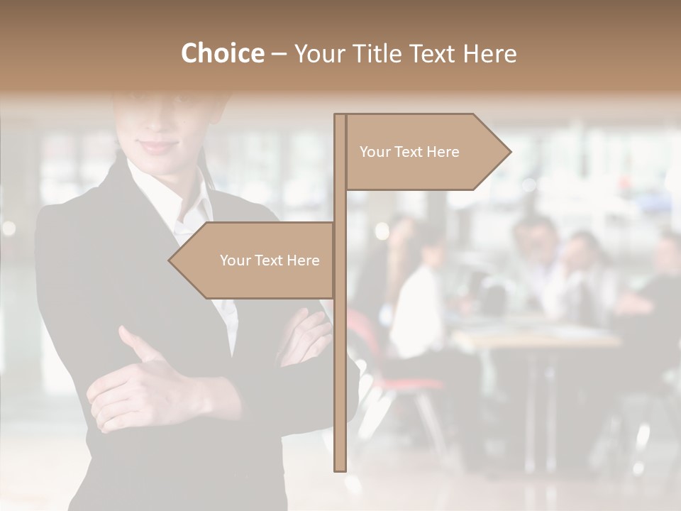 Aging Closeup Finger PowerPoint Template