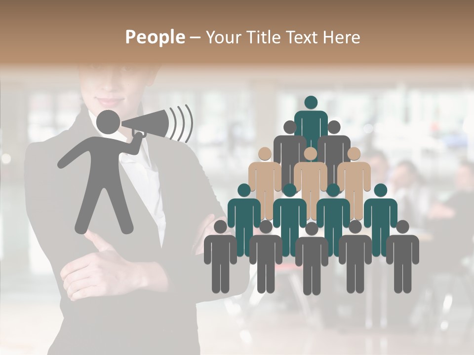 Aging Closeup Finger PowerPoint Template