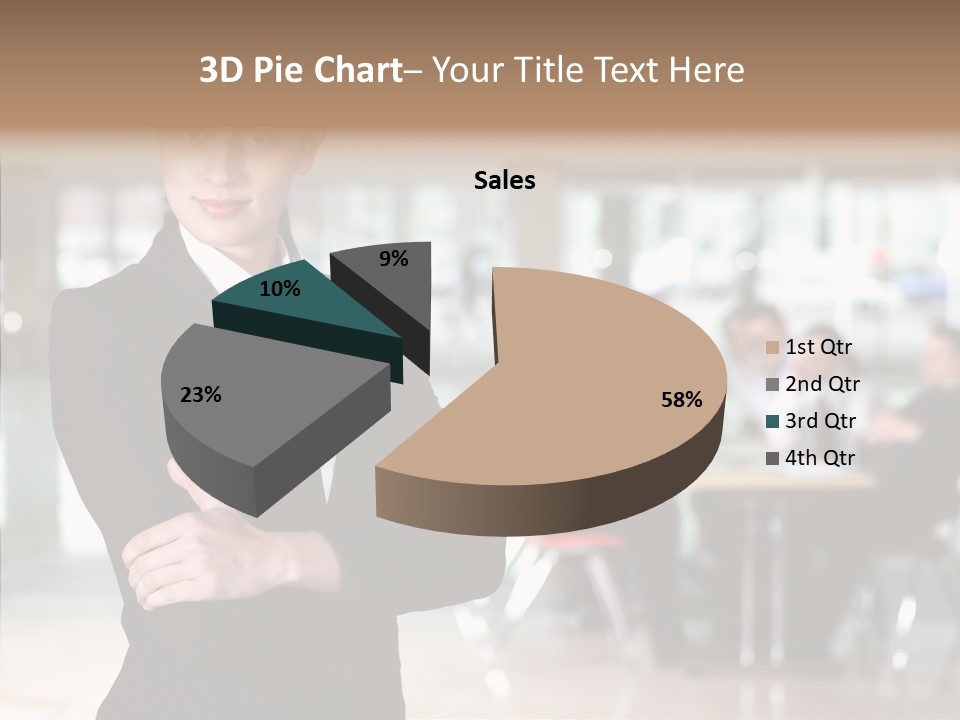 Aging Closeup Finger PowerPoint Template