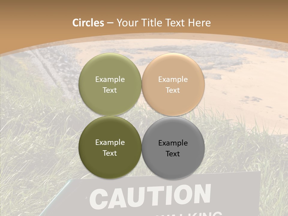 Elderly Sharing Assist PowerPoint Template