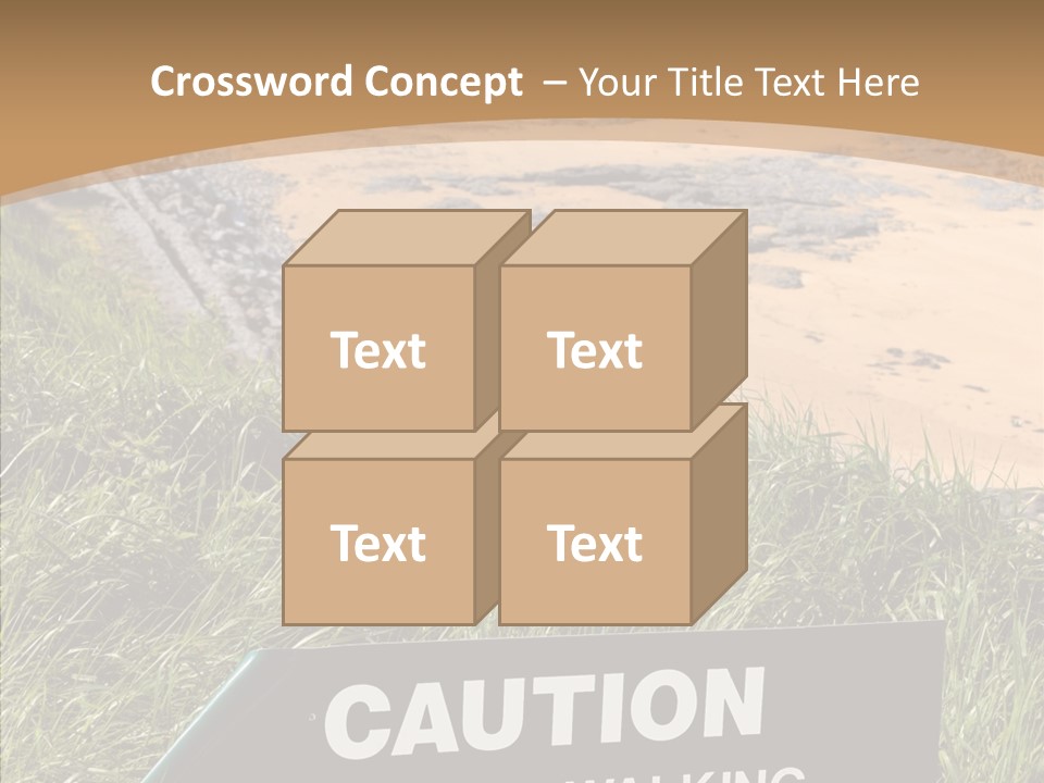 Elderly Sharing Assist PowerPoint Template