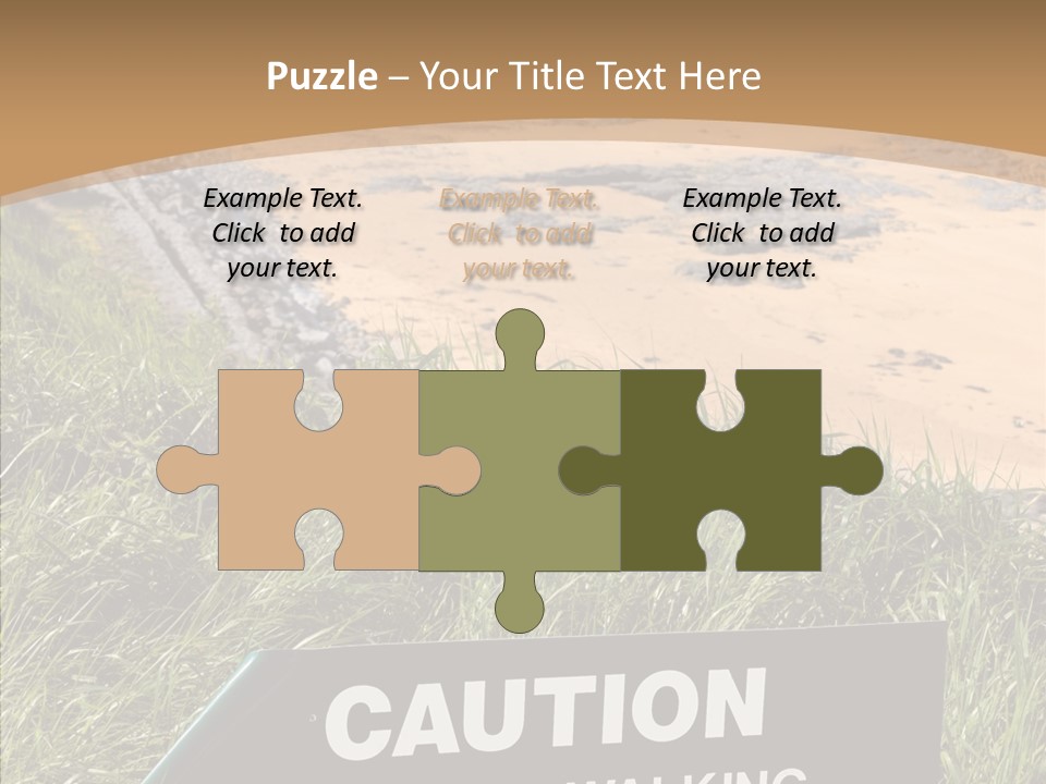Elderly Sharing Assist PowerPoint Template