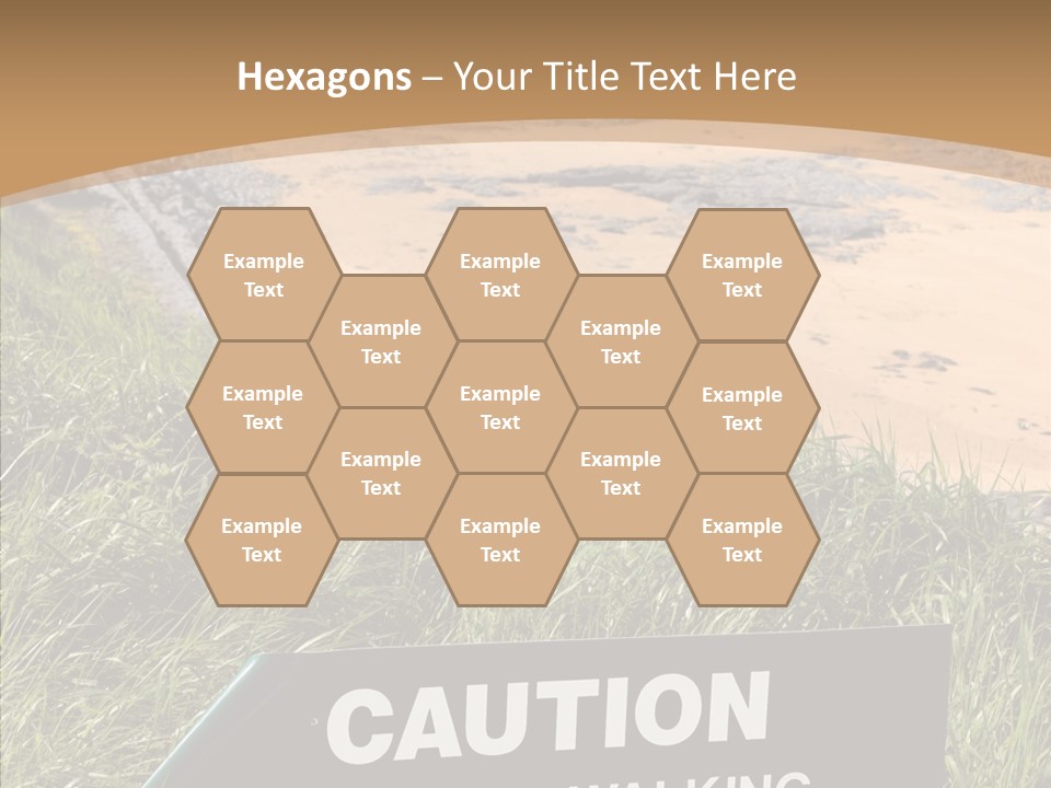 Elderly Sharing Assist PowerPoint Template